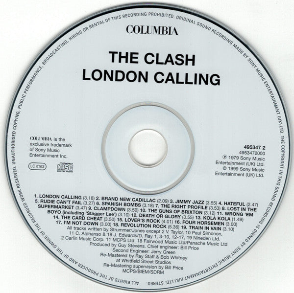 The Clash ~ London Calling (Vinyl) - Djungel & Jazz
