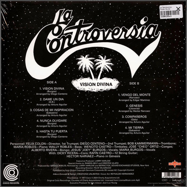 La Controversia ~ Vision Divina (Vinyl) - Djungel & Jazz