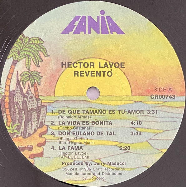 Hector Lavoe ~ Reventó (Vinyl) - Djungel & Jazz