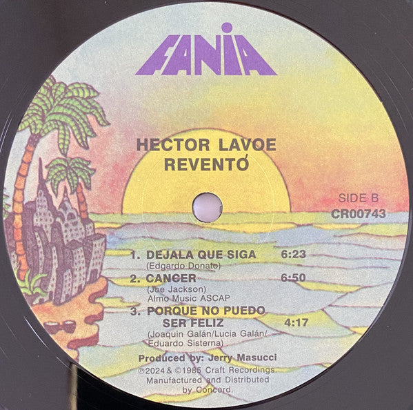 Hector Lavoe ~ Reventó (Vinyl) - Djungel & Jazz