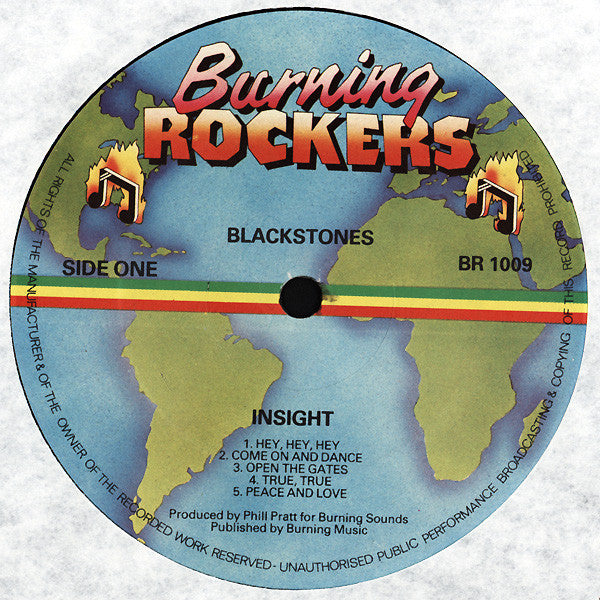 The Blackstones : Insight (LP, Album)