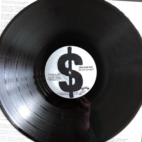 Stormakt Gul ~ Ge Oss Pengar! (Vinyl) - Djungel & Jazz