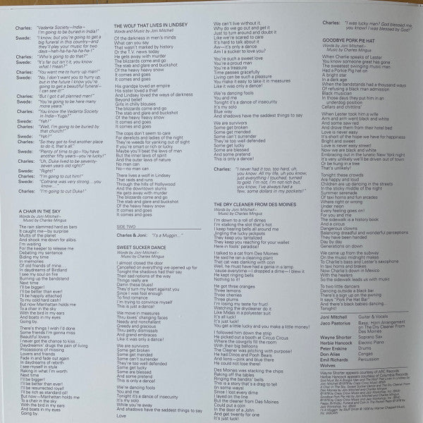 Joni Mitchell ~ Mingus (Vinyl) - Djungel & Jazz