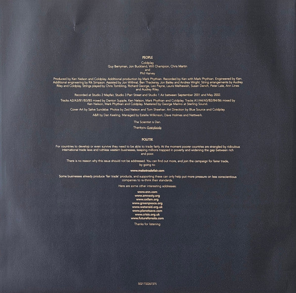 Coldplay ~ A Rush Of Blood To The Head (Vinyl) - Djungel & Jazz