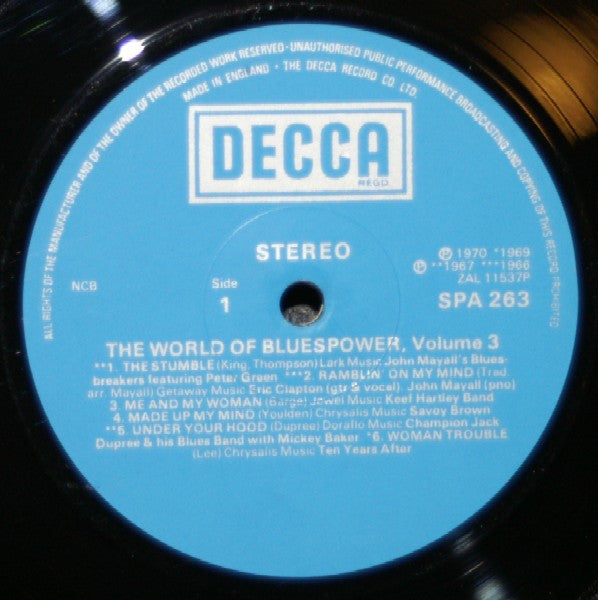 Various ~ The World Of Blues Power Vol. 3 (Vinyl) - Djungel & Jazz