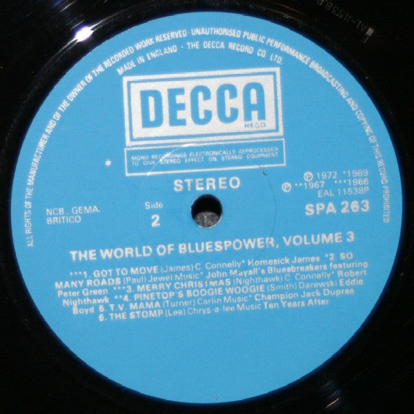 Various ~ The World Of Blues Power Vol. 3 (Vinyl) - Djungel & Jazz