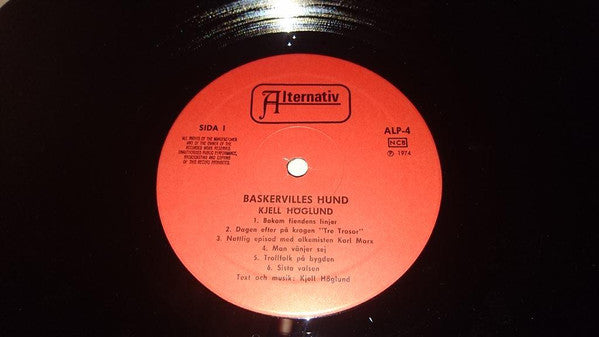Kjell Höglund : Baskervilles Hund (LP, Album)