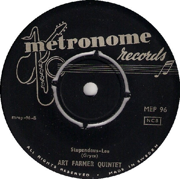 Art Farmer Quintet ~ Art Farmer Quintet (Vinyl) - Djungel & Jazz