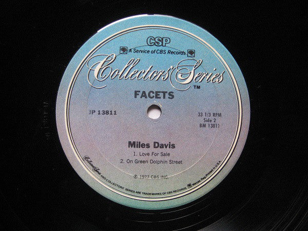 Miles Davis : Facets (LP, Comp, Mono, RE)