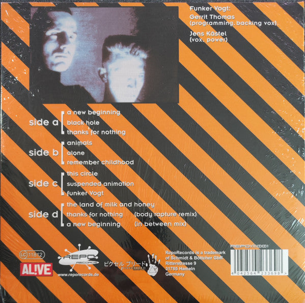 Funker Vogt ~ Thanks For Nothing (Vinyl) - Djungel & Jazz