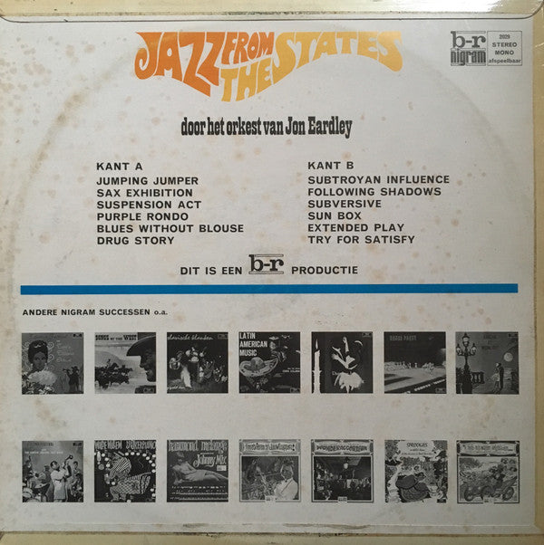 Jon Eardley ~ Jazz From The States (Vinyl) - Djungel & Jazz