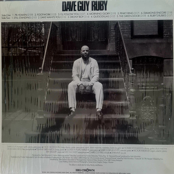 Dave Guy ~ Ruby (Vinyl) - Djungel & Jazz