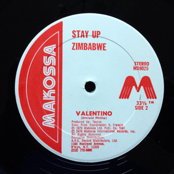 Brother Valentino ~ Mad On A Soca Fad / Stay Up Zimbabwe (Vinyl) - Djungel & Jazz