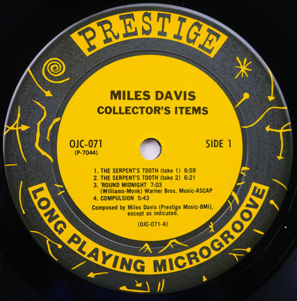 Miles Davis ~ Collectors' Items (Vinyl) - Djungel & Jazz
