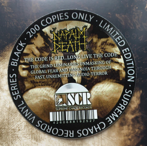 Napalm Death ~ The Code Is Red... Long Live The Code (Vinyl) - Djungel & Jazz