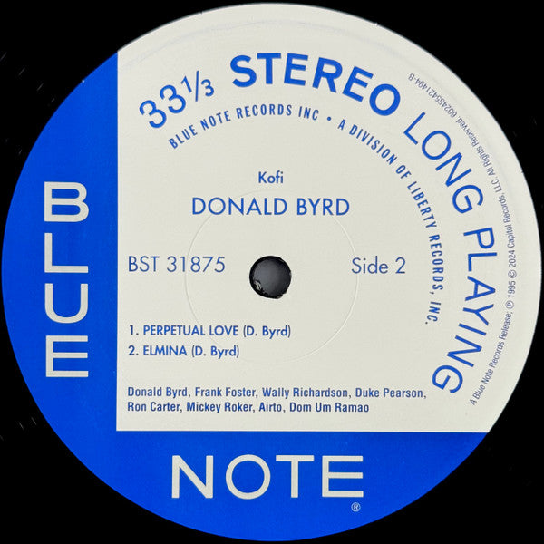 Donald Byrd ~ Kofi (Vinyl) - Djungel & Jazz