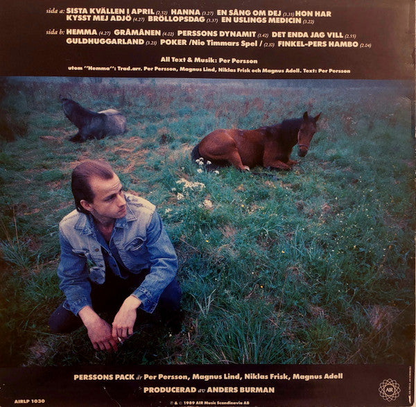 Perssons Pack : Kärlek Och Dynamit (LP, Album)