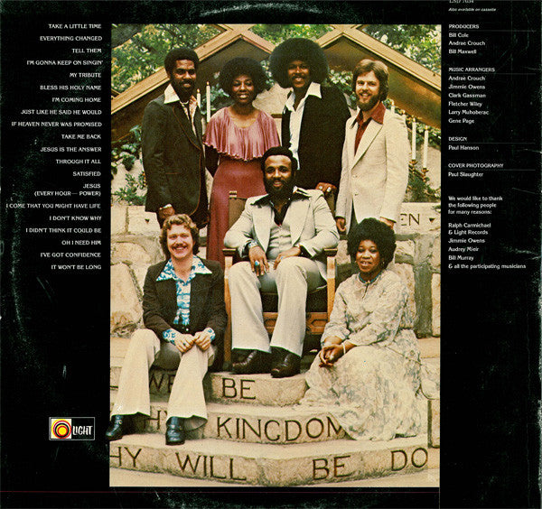 Andraé Crouch & The Disciples ~ The Best Of Andraé (Vinyl) - Djungel & Jazz