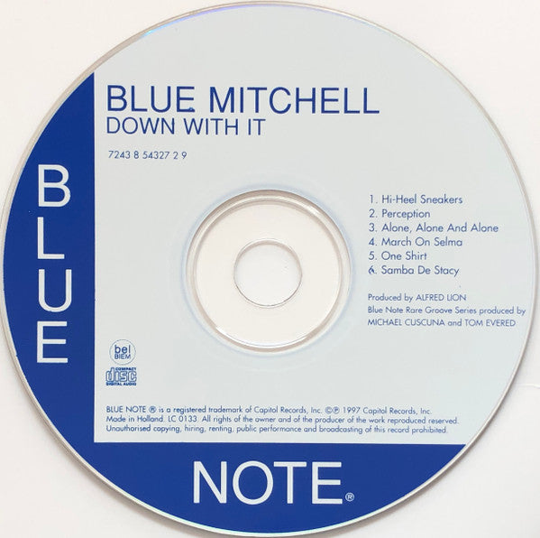 Blue Mitchell ~ Down With It (Vinyl) - Djungel & Jazz