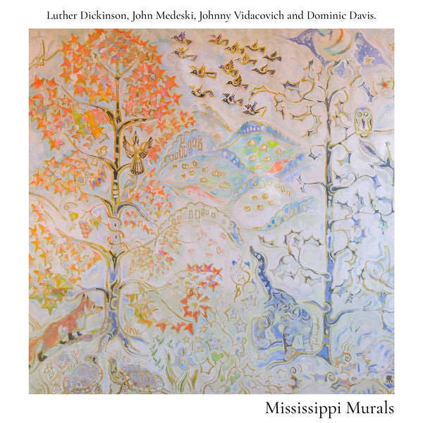 Luther Dickinson, John Medeski, Johnny Vidacovich And Dominic Davis ~ Mississippi Murals (Vinyl) - Djungel & Jazz
