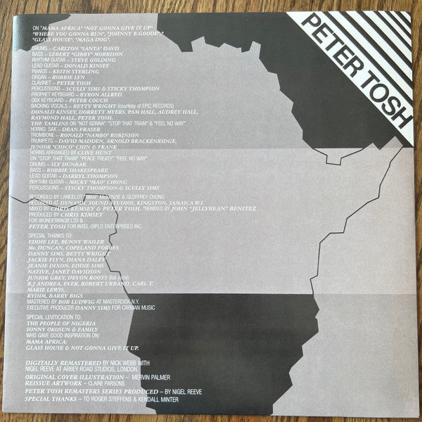 Peter Tosh ~ Mama Africa (Vinyl) - Djungel & Jazz