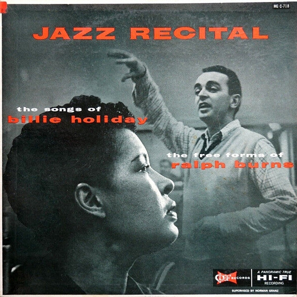 Billie Holiday, Ralph Burns ~ Jazz Recital (Vinyl) - Djungel & Jazz