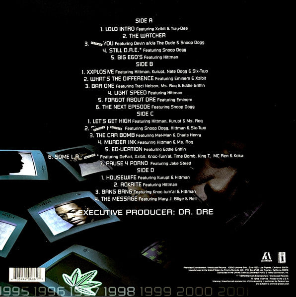 Dr. Dre ~ 2001 (Vinyl) - Djungel & Jazz