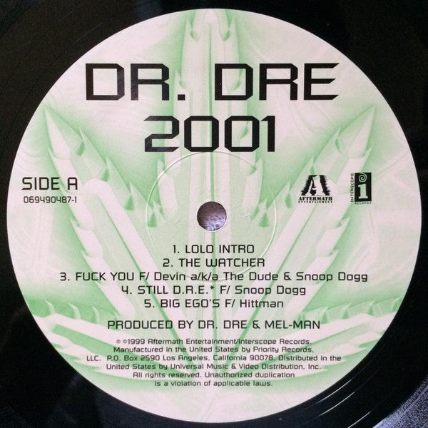 Dr. Dre ~ 2001 (Vinyl) - Djungel & Jazz