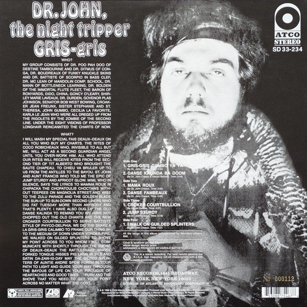 Dr. John, The Night Tripper ~ Gris-Gris (Vinyl) - Djungel & Jazz