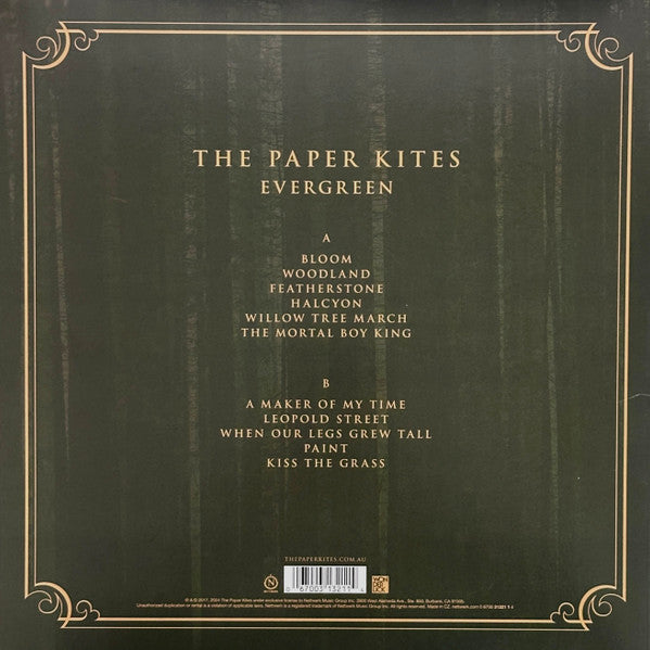 The Paper Kites ~ Evergreen (Vinyl) - Djungel & Jazz