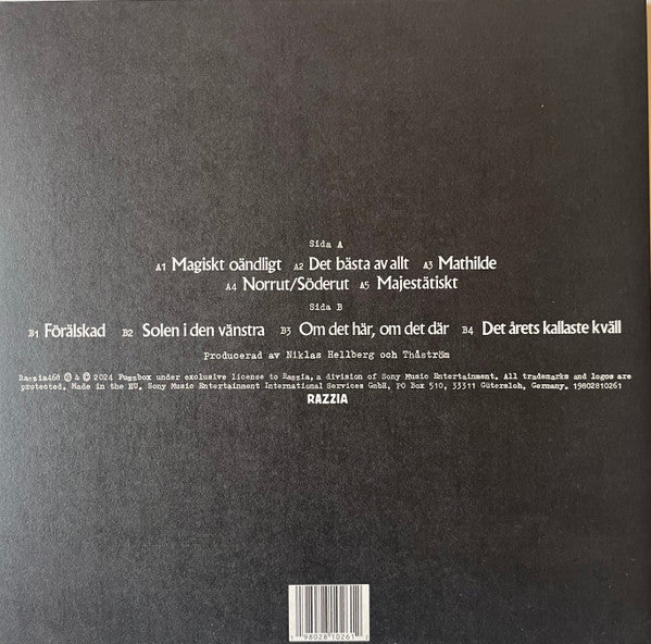 Thåström ~ Somliga Av Oss (Vinyl) - Djungel & Jazz