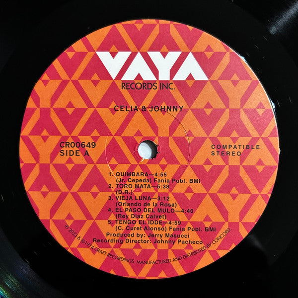 Celia & Johnny ~ Celia & Johnny (Vinyl) - Djungel & Jazz