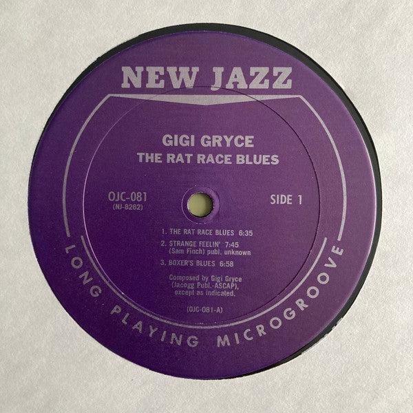 Gigi Gryce Featuring Richard Williams ~ The Rat Race Blues (Vinyl) - Djungel & Jazz