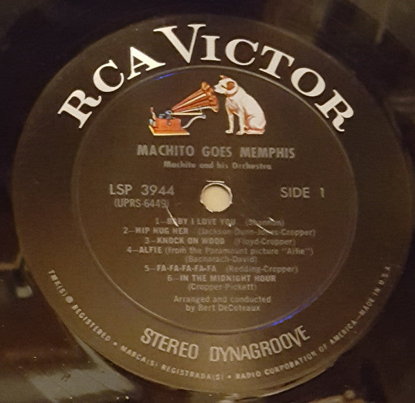 Machito : Machito Goes Memphis (LP)