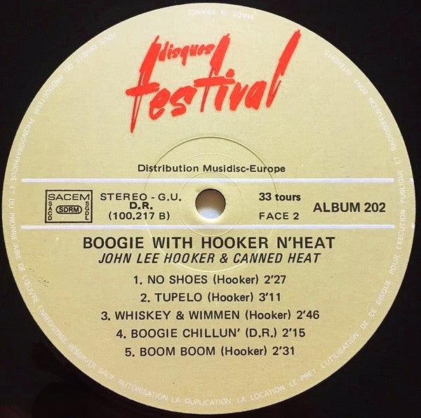 Canned Heat & John Lee Hooker : Sweet Sixteen (LP, Comp)