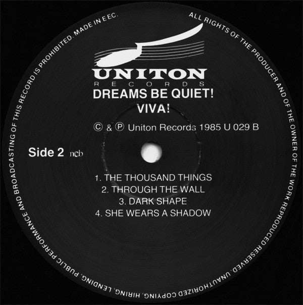 Viva! ~ Dreams Be Quiet! (Vinyl) - Djungel & Jazz