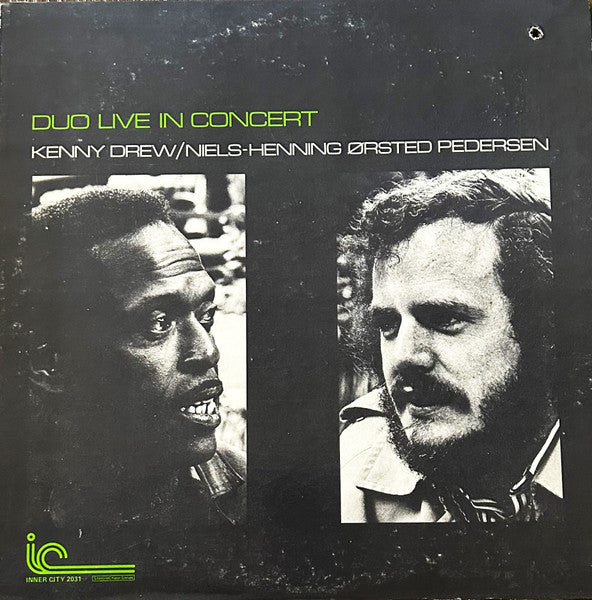 Kenny Drew / Niels-Henning Ørsted Pedersen : Duo Live In Concert (LP, Album, Pur)