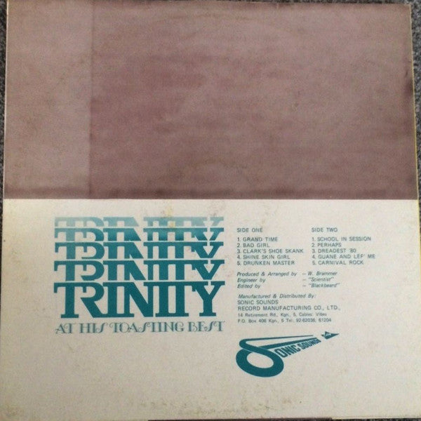 Trinity (4) : Trinity At His Toasting Best (LP, Album)