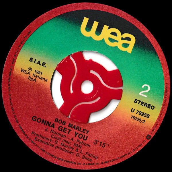 Bob Marley : Reggae On Broadway (7")