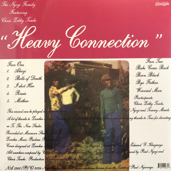 The Ngozi Family Featuring Chris Zebby Tembo ~ Heavy Connection (Vinyl) - Djungel & Jazz