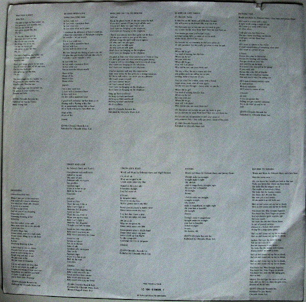 Deborah Harry and Blondie ~ The Complete Picture - The Very Best Of Deborah Harry And Blondie (Vinyl) - Djungel & Jazz