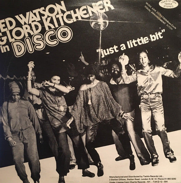 Ed Watson / Lord Kitchener : Just A Little Bit (Part One) (12")