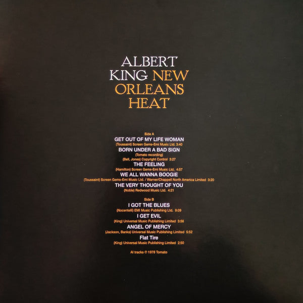 Albert King ~ New Orleans Heat (Vinyl) - Djungel & Jazz