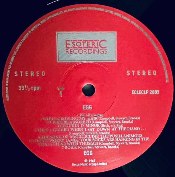Egg ~ Egg (Vinyl) - Djungel & Jazz