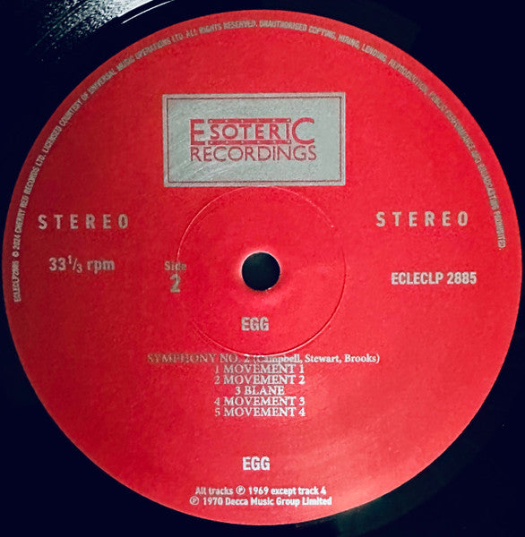 Egg ~ Egg (Vinyl) - Djungel & Jazz