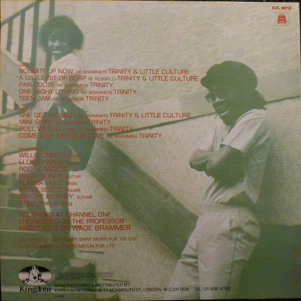 Trinity (4) Featuring Little Culture : Teen Jam (LP, Album)