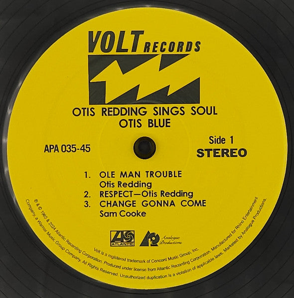 Otis Redding ~ Otis Blue / Otis Redding Sings Soul (Vinyl) - Djungel & Jazz