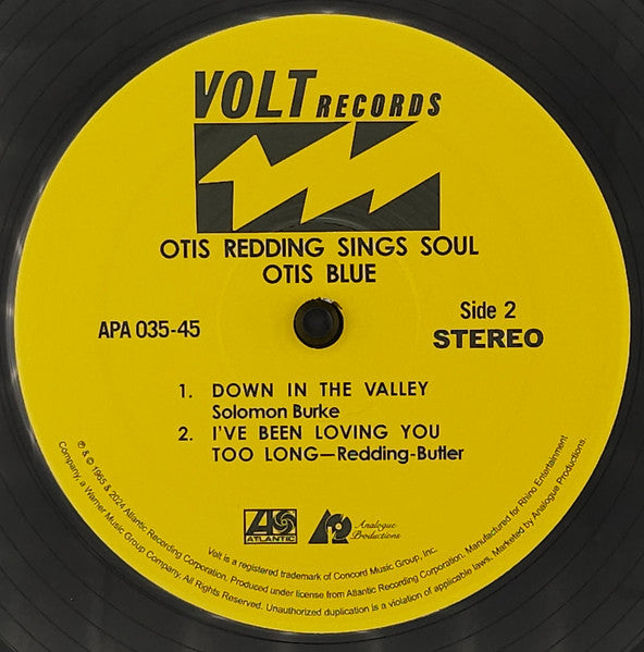 Otis Redding ~ Otis Blue / Otis Redding Sings Soul (Vinyl) - Djungel & Jazz