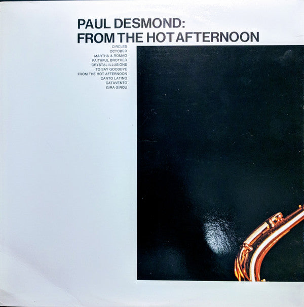 Paul Desmond : From The Hot Afternoon (LP, RM, Gat)