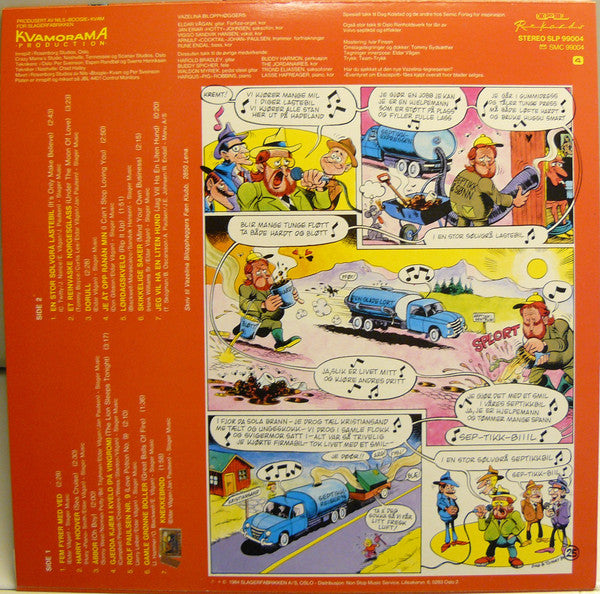 Vazelina Bilopphøggers ~ Fem Fyrer Med Ved (Vinyl) - Djungel & Jazz